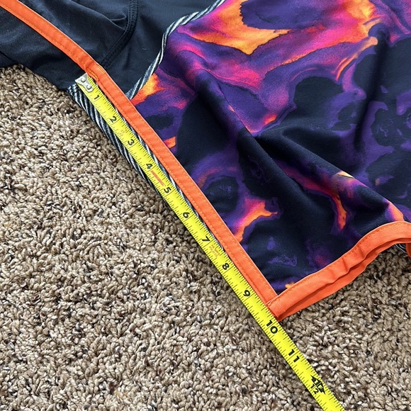 O'Neill Hyperfreak Men's Boardshorts Size 34 Orange/Purple/Black/Sunset - Picture 15 of 16